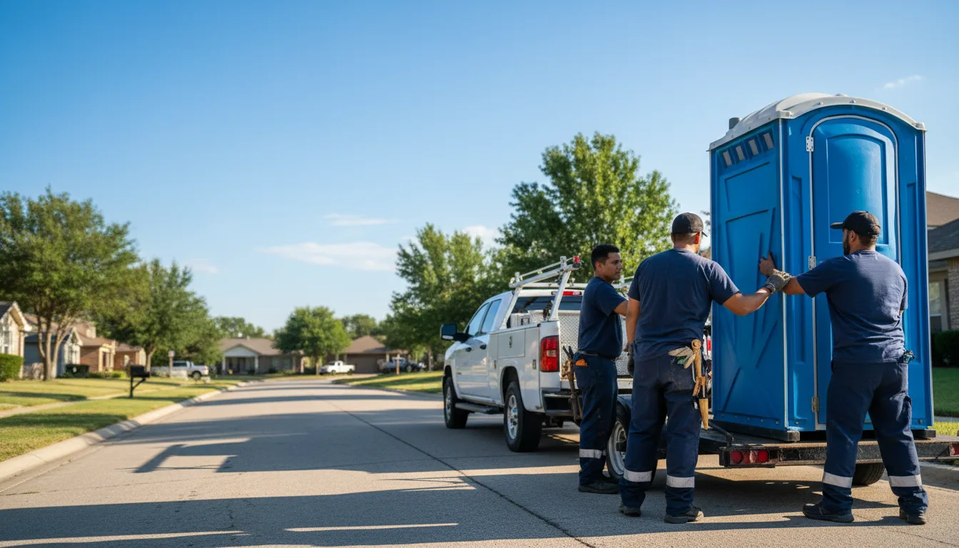 Portable Toilet Rental in Joinerville, TX near me